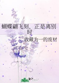 《蝴蝶翩飞刻,正是离别时》